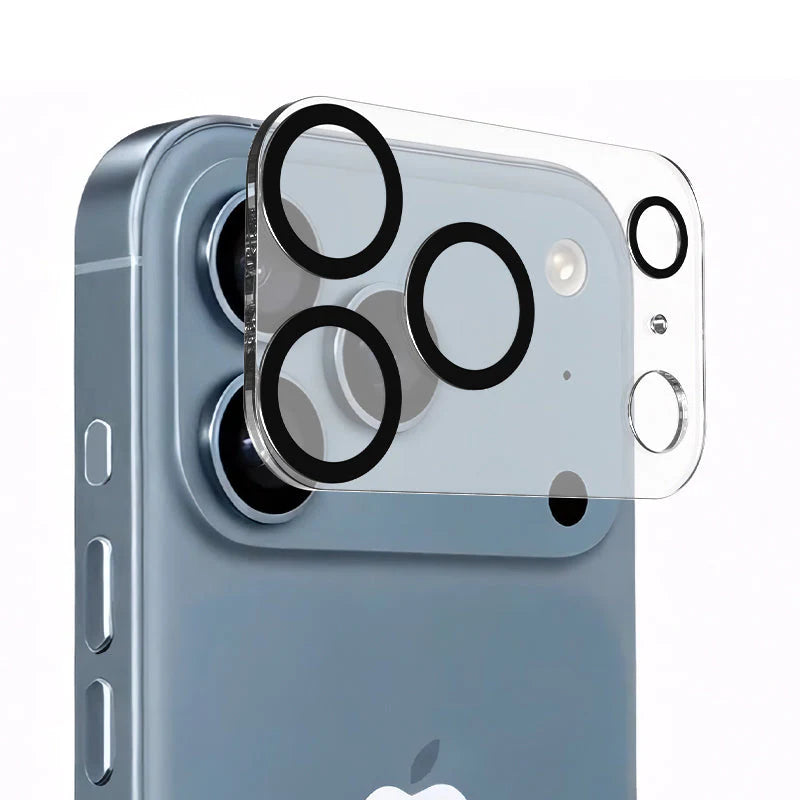Camera Lens Protector + Clear Case Bundle for iPhone 14–17 | Nøvacases